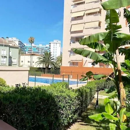 Apartament Acogedor Con Piscina, Solarium, Jardin Playa de Gandia